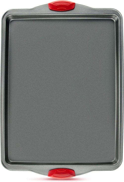Boxiki Kitchen Non-Stick Baking Sheet - Durable 11x14 Inch Carbon Steel | Dent, Warp & Rust Resistant