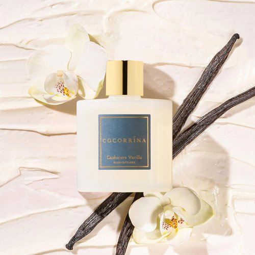 COCORRÍNA Reed Diffuser - Cashmere Vanilla Scent | 6.7 Fl Oz for Elegant Home Décor