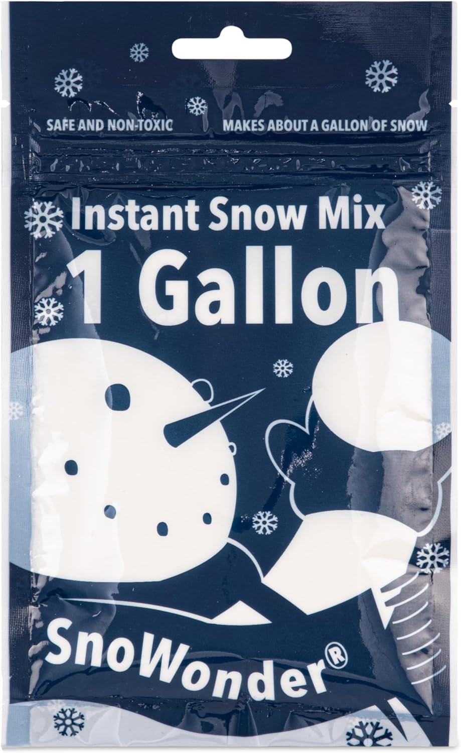 SNOWONDER Instant Snow | Create Realistic Fake Snow for Cloud Slime - Makes 1 Gallon