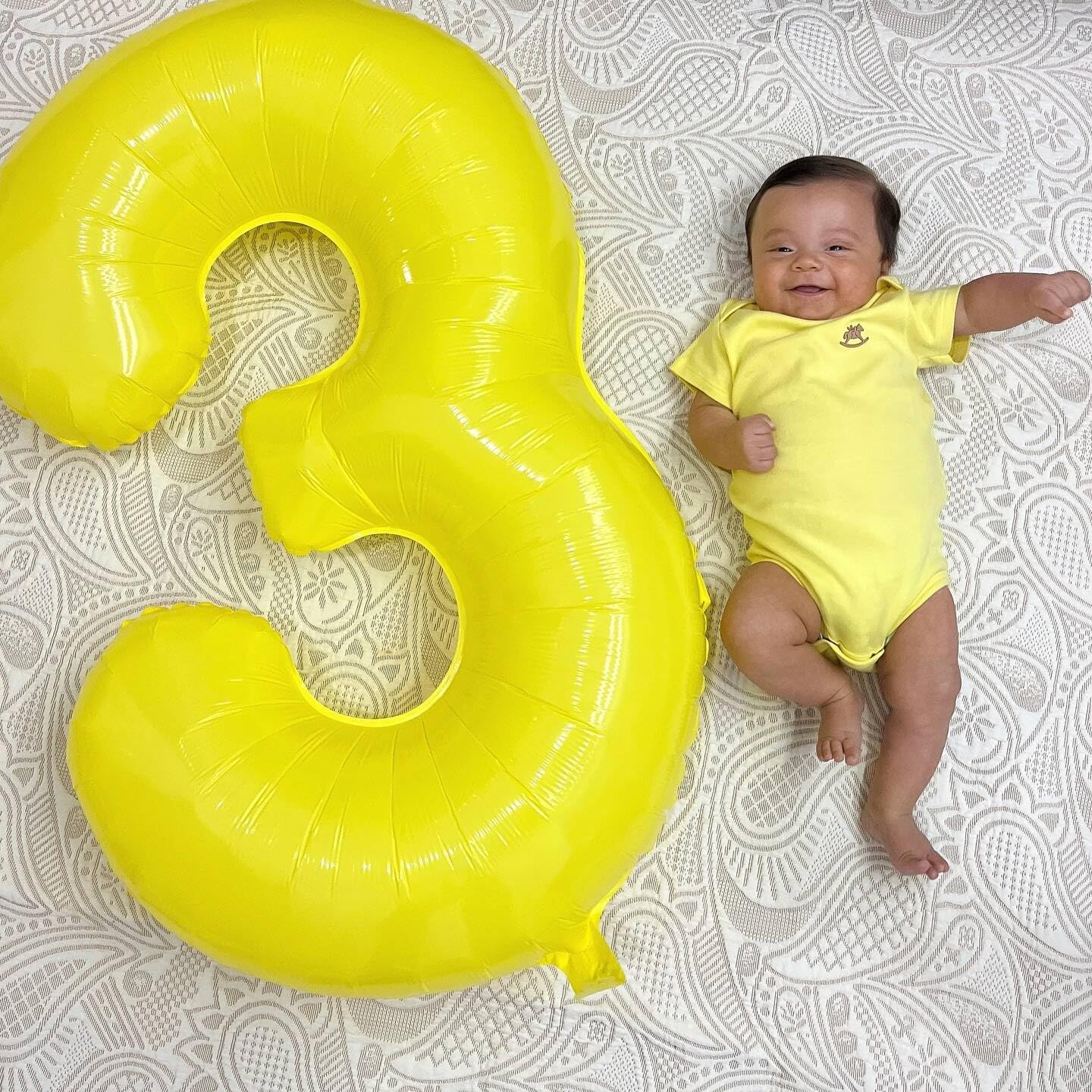 Yellow Number 5 Balloon - 40 Inch Giant Foil Balloon for 5th Birthday Party Decorations