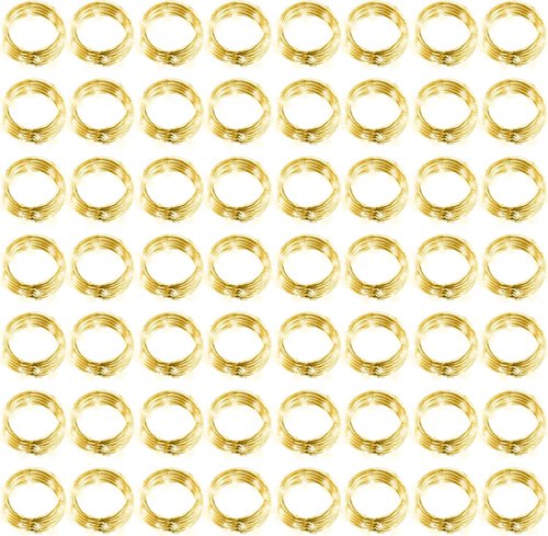 Hortsun Fairy Lights - 20 LED Battery Operated String Lights | 7 Ft Mini Waterproof Twinkle Lights for Weddings & Parties (Warm White)