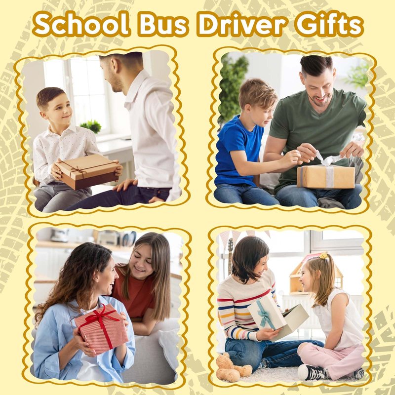 Bus Driver Appreciation Gifts - Stainless Steel Insulated 20OZ Tumbler Mug with Lid for Men, Women & Retired Drivers - Back to School Gift for Kids
