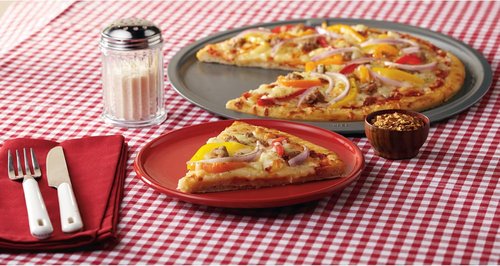 GoodCook Nonstick Steel Pizza Pan - 12-Inch Gray | Perfect for Crispy Crusts and Easy Cleanup