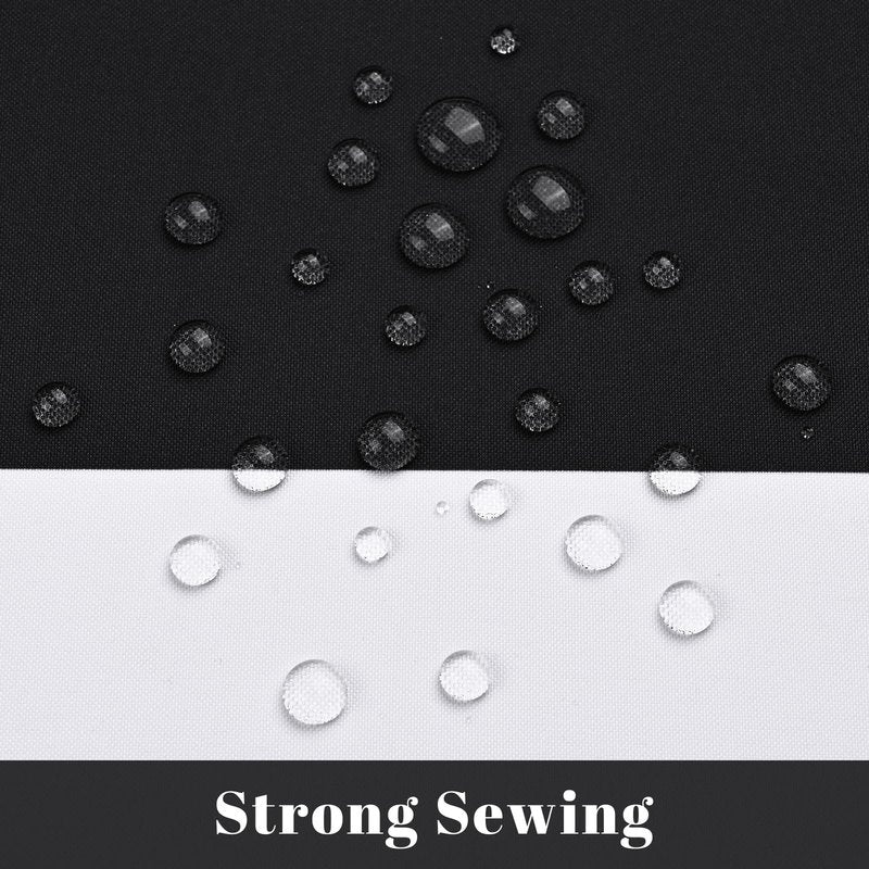 ASPMIZ Black and White Striped Tablecloth for Round Tables, Geometric Stripe Waterproof Table Cloth for Kitchen Dining Room, Polyester Tablecloth Round 60”