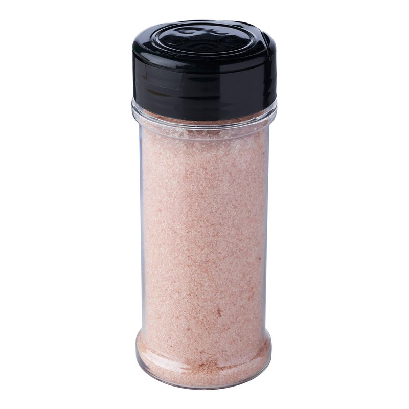 12 Pack of 6 Oz. Empty Clear Plastic Spice Bottles with Black Top Lids For Storing and Dispensing Salt, Sweeteners and Spices - Food-Grade Spice Jars for Kitchen and Home Spice Organization