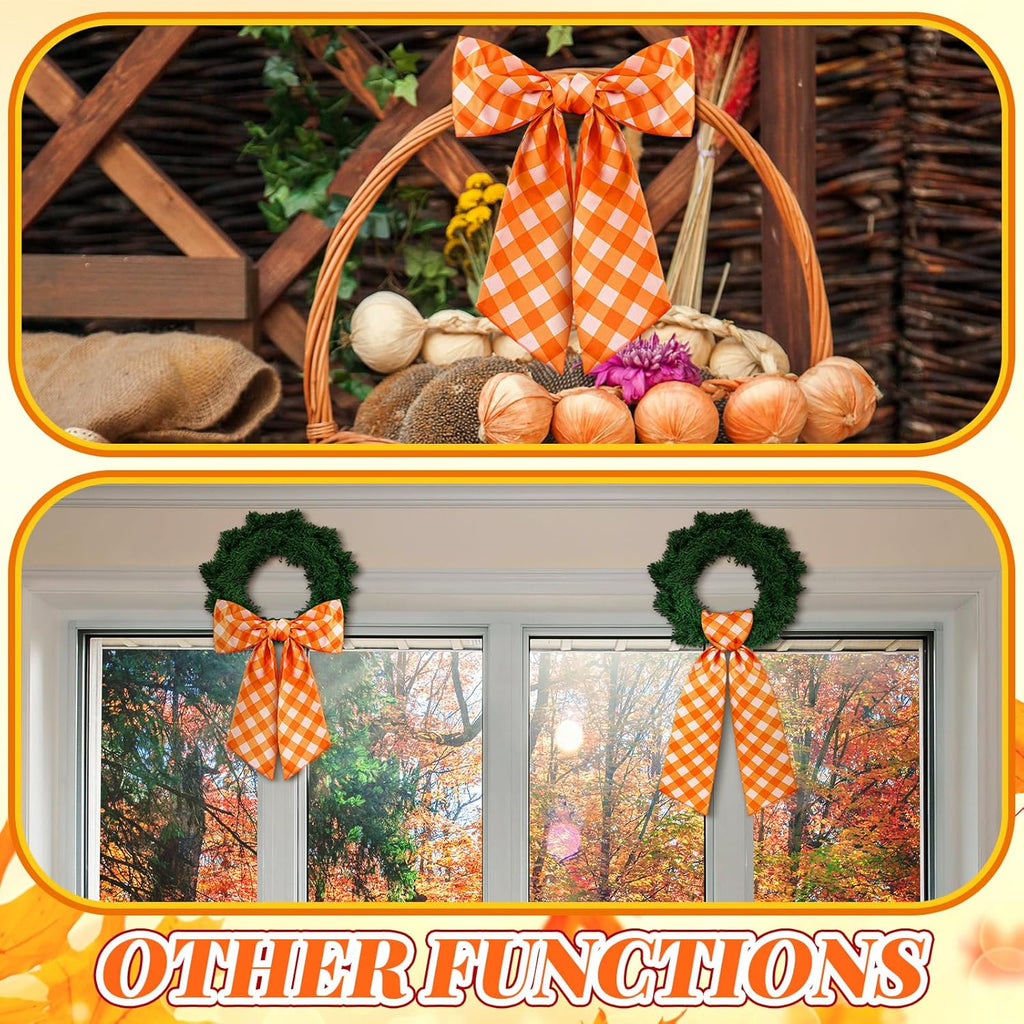 VitalCozy Wreath Sash Set - Elegant Chinoiserie Design for Easter & Spring | 4.5" W x 56" L