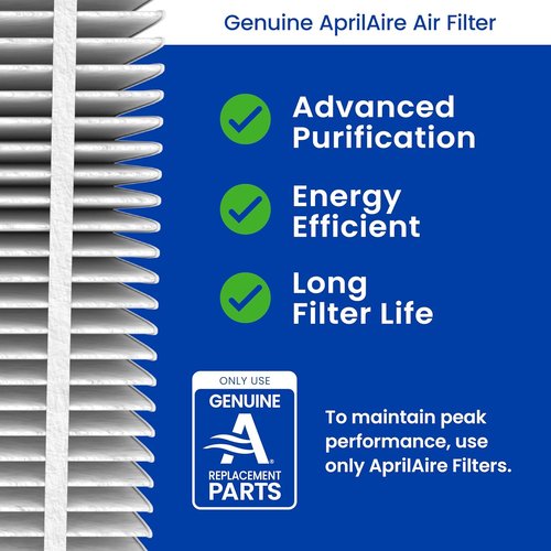 AprilAire 510 Replacement Filter | MERV 11 Air Purifier Filter for Clean Air - 31x28x4 (Single Pack)