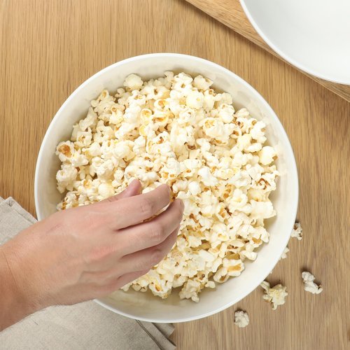 Gibson Home Great Essentials 2 Pack 100 OZ 10" Deep Salad Serving Bowl Set for Kitchen - Porcelain - Dishwasher and Microwave Safe
