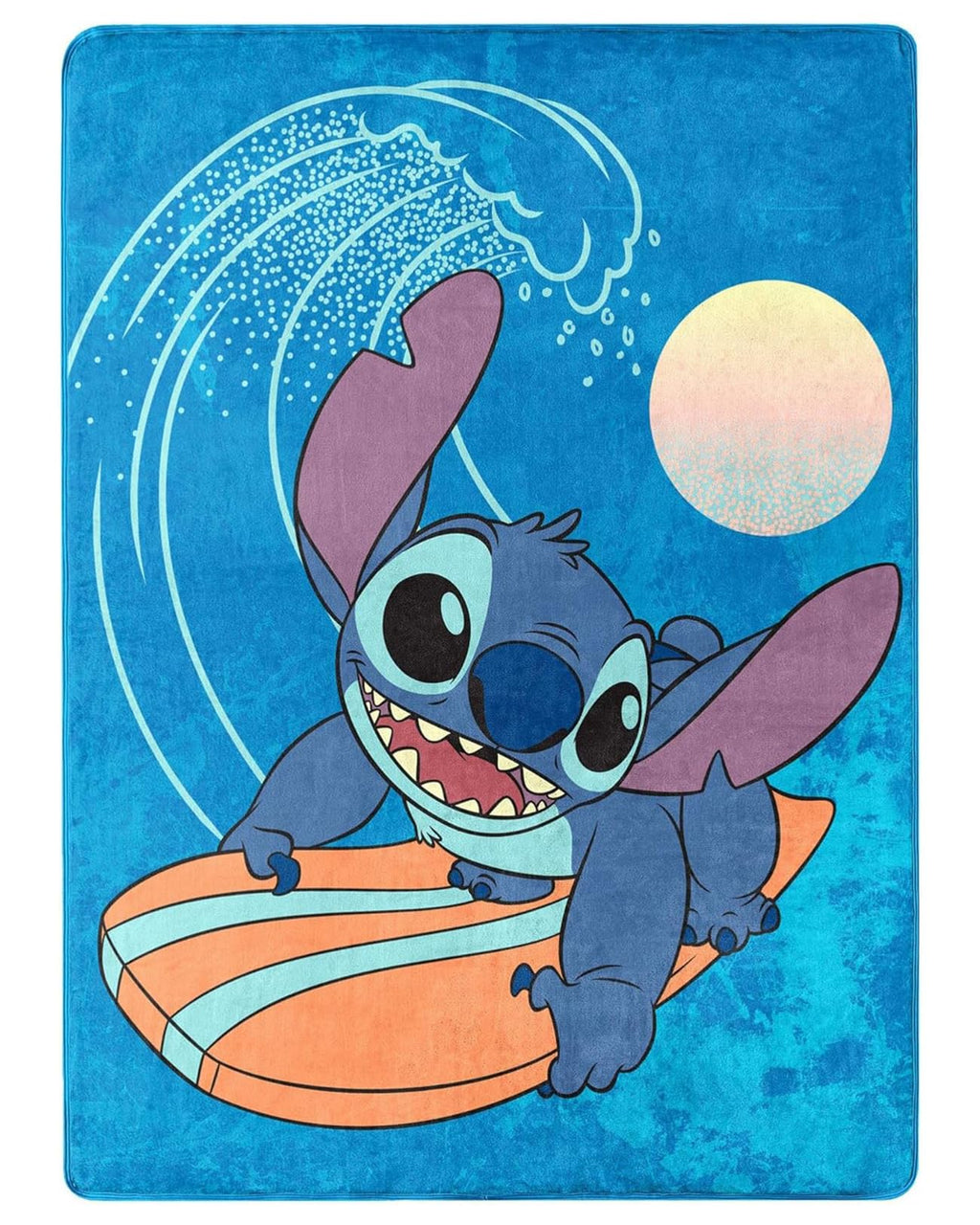 Northwest Lilo and Stitch Silk Touch Throw Blanket, 46" x 60", Makes Waves