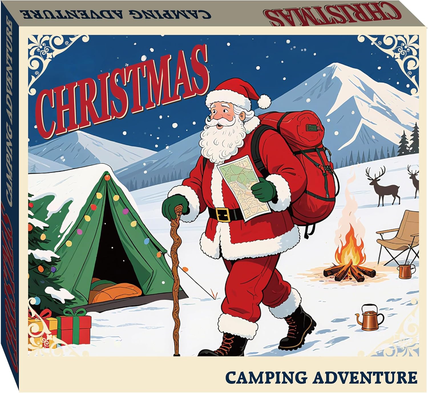 Survival Kits Advent Calendar 2026 - 24 Days of Emergency Survival Gear for Men & Boys | Perfect for Camping & Outdoor Adventures