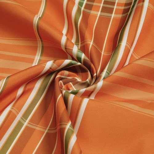 ASPMIZ Autumn Fall Tablecloth for Thanksgiving, Gingham Buffalo Plaid Table Cloth, Checkered Waterproof Spillproof Table Cover for Dinner Kitchen Party Holiday Decor, Yellow Orange, Oval 60 x 84 Inch