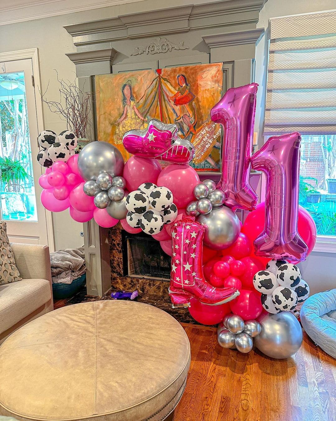 Pink Number Balloon - 40 Inch 0 Balloon | Birthday Party Decorations for Women