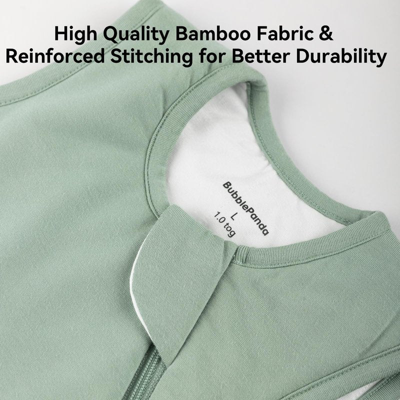 Rayon Made from Bamboo Sleep Sack 24-36 Months 1.0 Tog Ultra Soft Baby Wearable Blanket Toddler Sleeping Sack 2t-3t for Babies Unisex 2-Way Zipper 3t Baby Sleeping Bag Lightweight Extra Large Long XXL