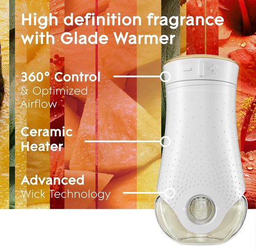 Glade PlugIns Refills Air Freshener - Hawaiian Breeze Scented Essential Oils | 3.35 Fl Oz, 5 Count