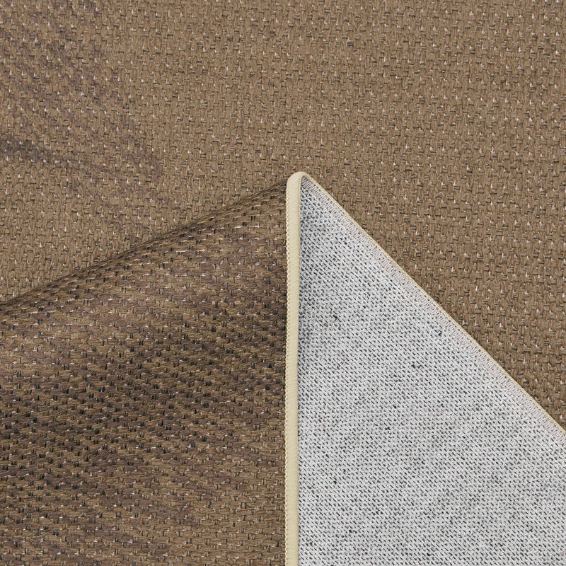 Jute 5x7 Area Rug Machine Washable Modern Woven Farmhouse Patio Rug Indoor Outdoor Throw Non-Slip Carpet for Entryway Dining Room Living Room Bedroom