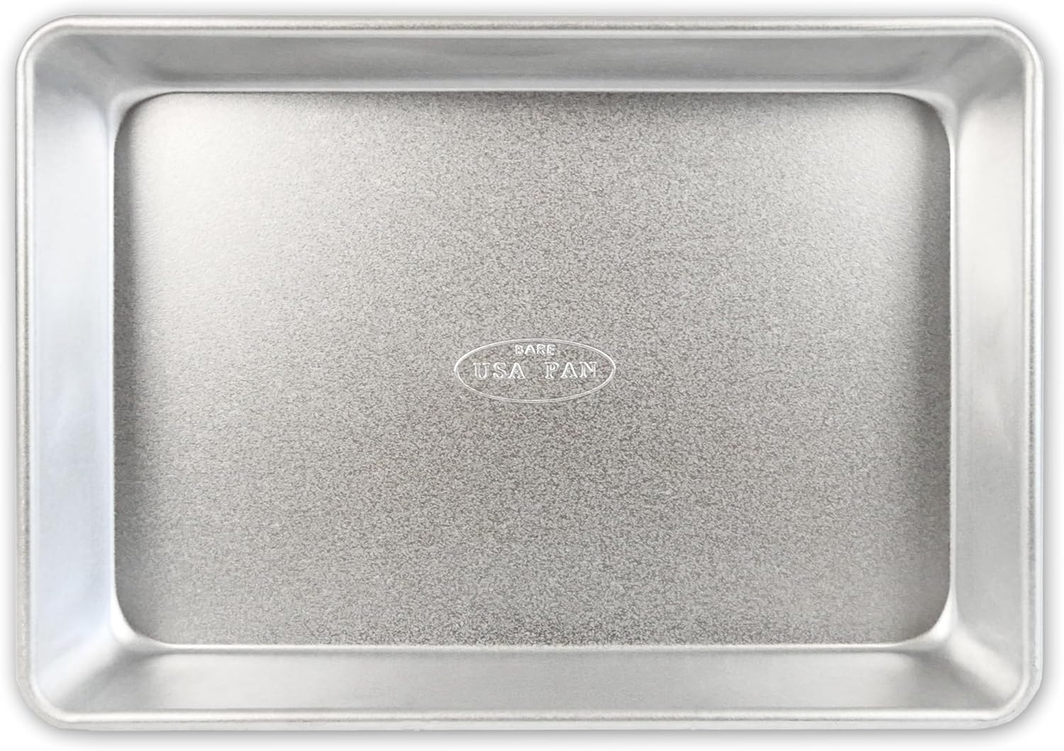 USA Pan Rectangular Cake Pan - Traditional Aluminized Steel, 9 x 13-Inch, Uncoated Design