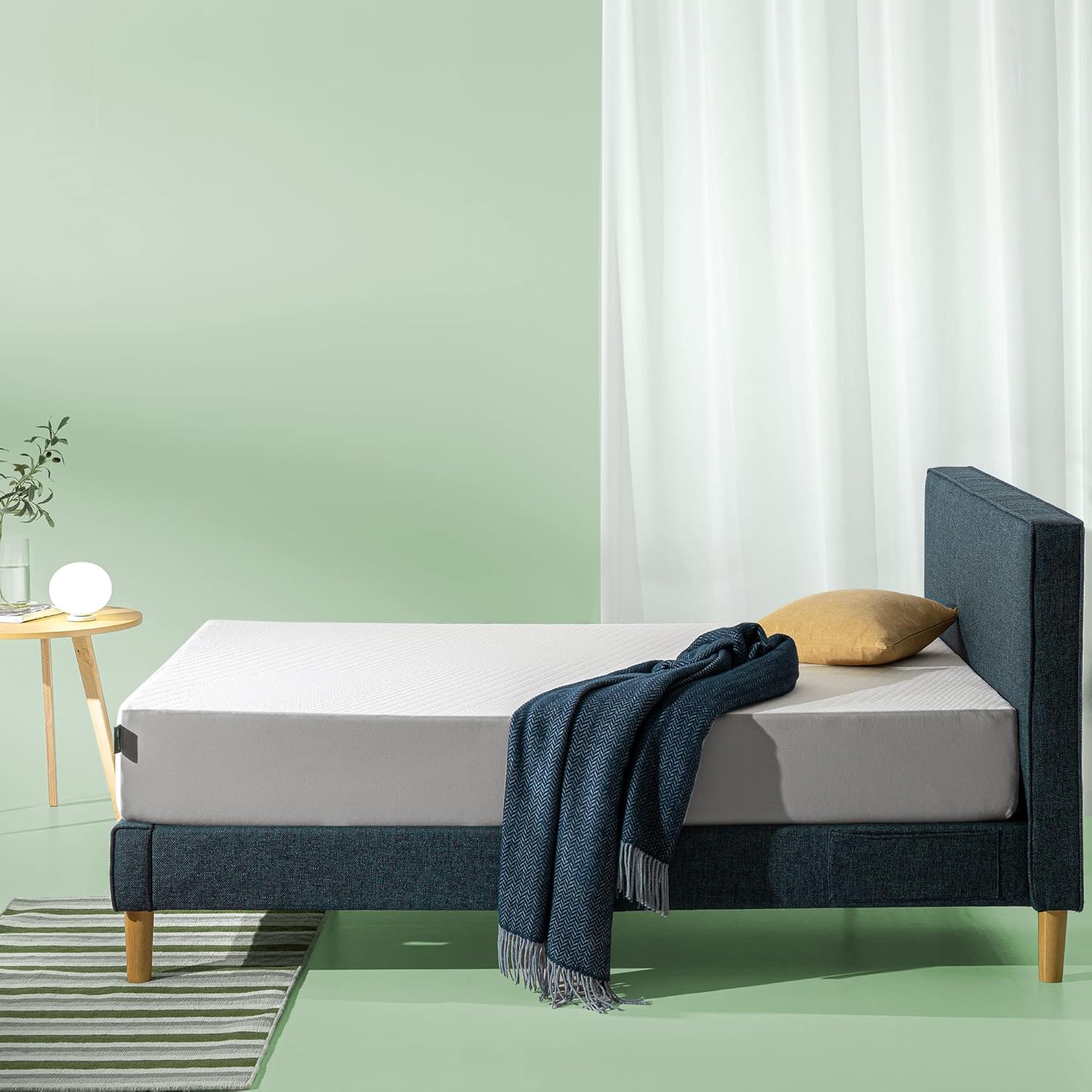 Zinus 8 Inch Twin Cooling Foam Mattress - Affordable Comfort with Certified Safe Materials