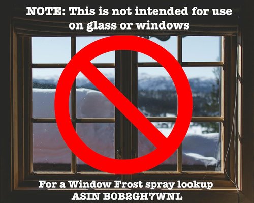 Iconikal Aerosol Snow Spray - Textured Finish for Holiday Decor | 13-Ounce Bottles, 4-Pack