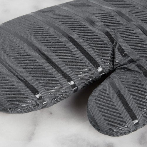 KitchenAid Oven Mitts 2-Pack Set - Charcoal Grey, 7"x13" | Durable Heat-Resistant Protection