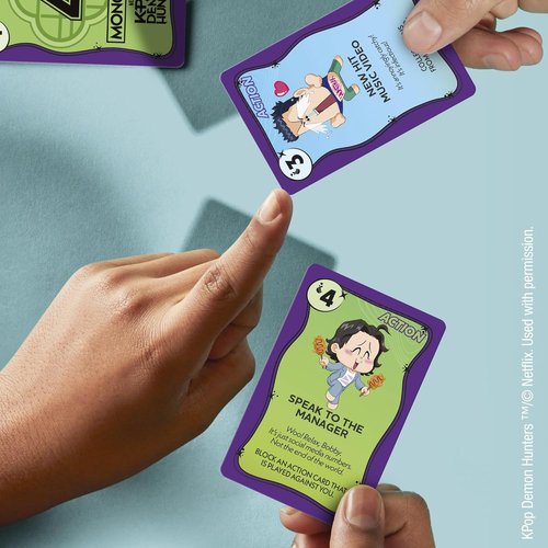 Monopoly Deal | Kpop Demon Hunters Card Game for 2-5 Players | Fun Family Game for Ages 8+ | 15 Min Playtime
