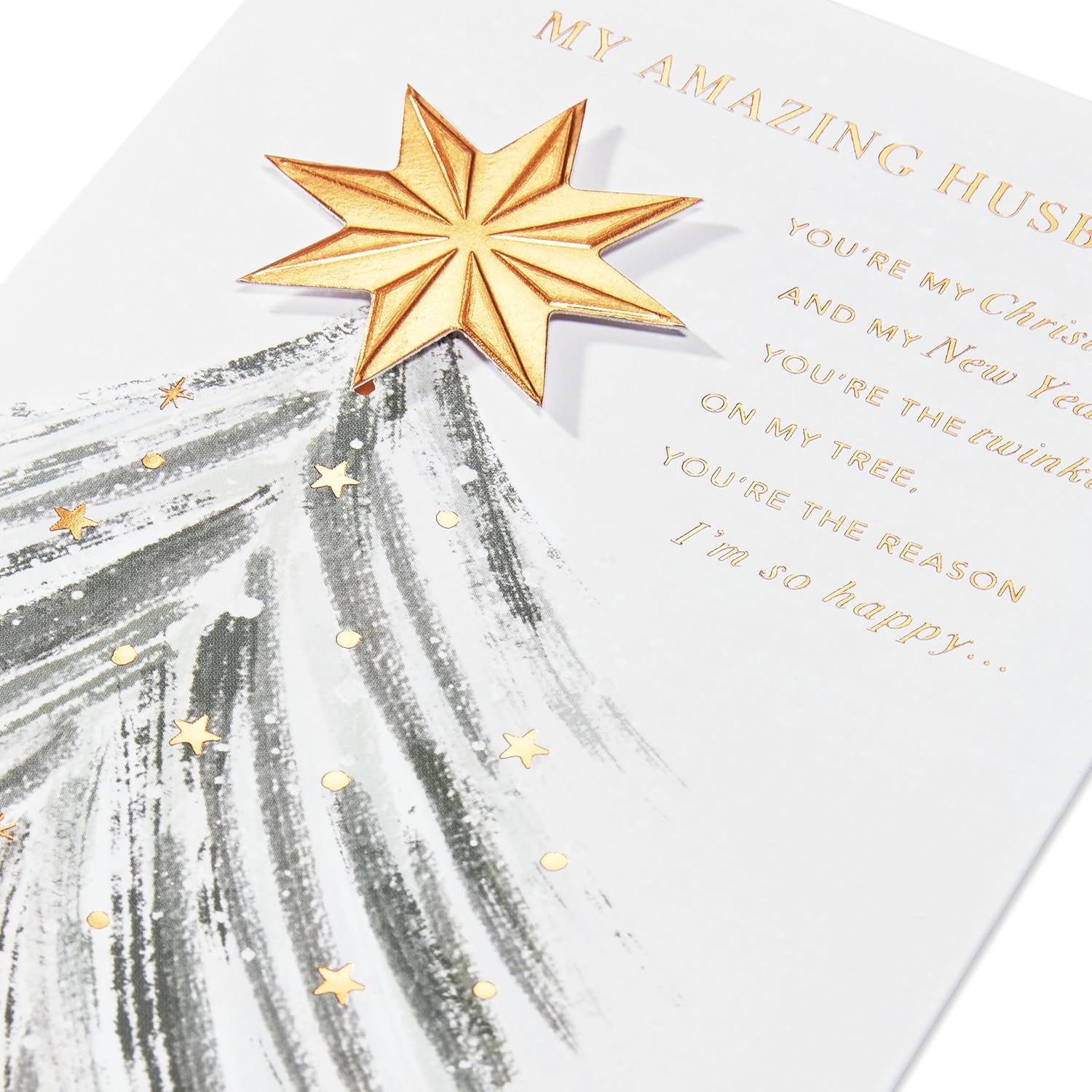 American Greetings Christmas Card - Heartfelt Message for Husband | Perfect Holiday Greeting