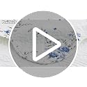 Floral Oversized Queen Bedspread Set, 100% Cotton, 3 Piece