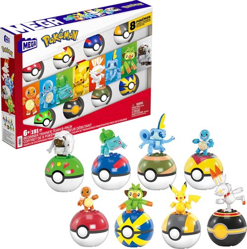 MEGA Pokémon Action Figure Building Set - 191 Pieces for Beginner Trainers | Fun & Engaging
