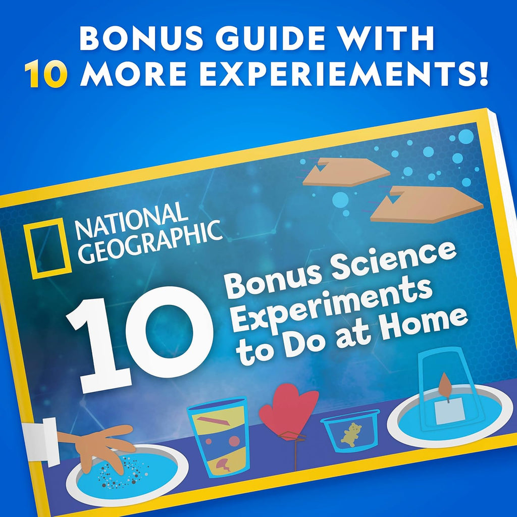 National Geographic 2026 Science Kit - Jumbo Advent Calendar with 24 Days of STEM Experiments & Gemstones for Kids Ages 8-12
