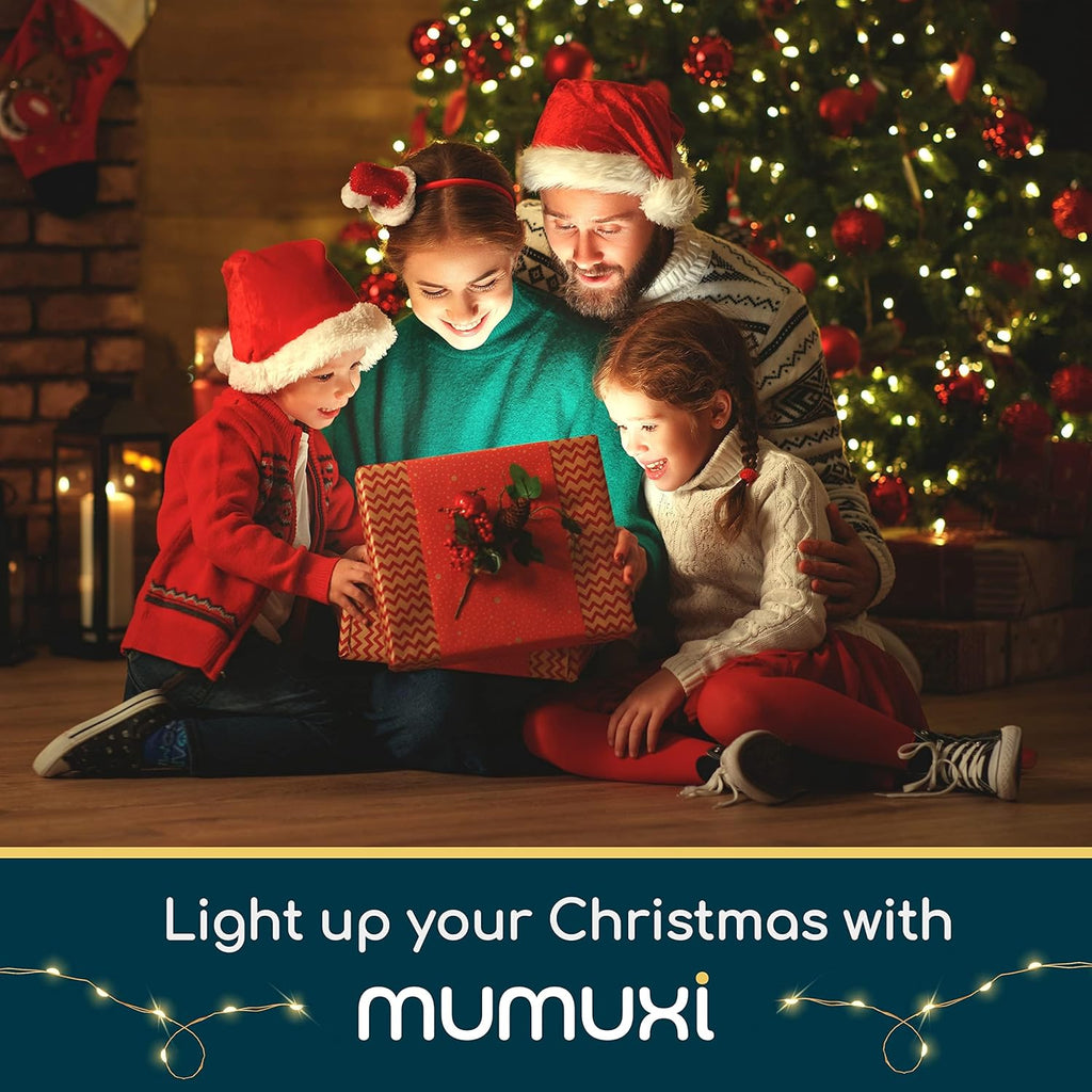 MUMUXI Fairy Lights - 12 Pack 7.2ft Battery Operated String Lights | 20 Mini LEDs for Wedding & Home Decor