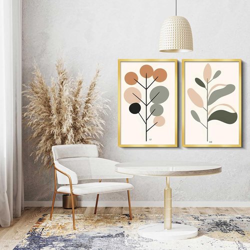 LaVie Home 24x30 Gold Picture Frame - HD Plexiglas Wall Display Frame for Vertical/Horizontal Use