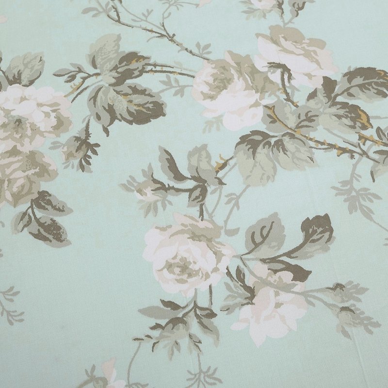 Brandream French Country Garden Toile Floral Printed Pillow Cover 2 Packs King Pillowcases (King/Cal-King Size)