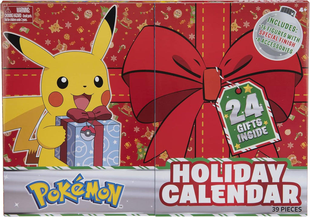 POKÉMON Advent Calendar 2021 - Festive Collectible with Exclusive Holiday Surprises