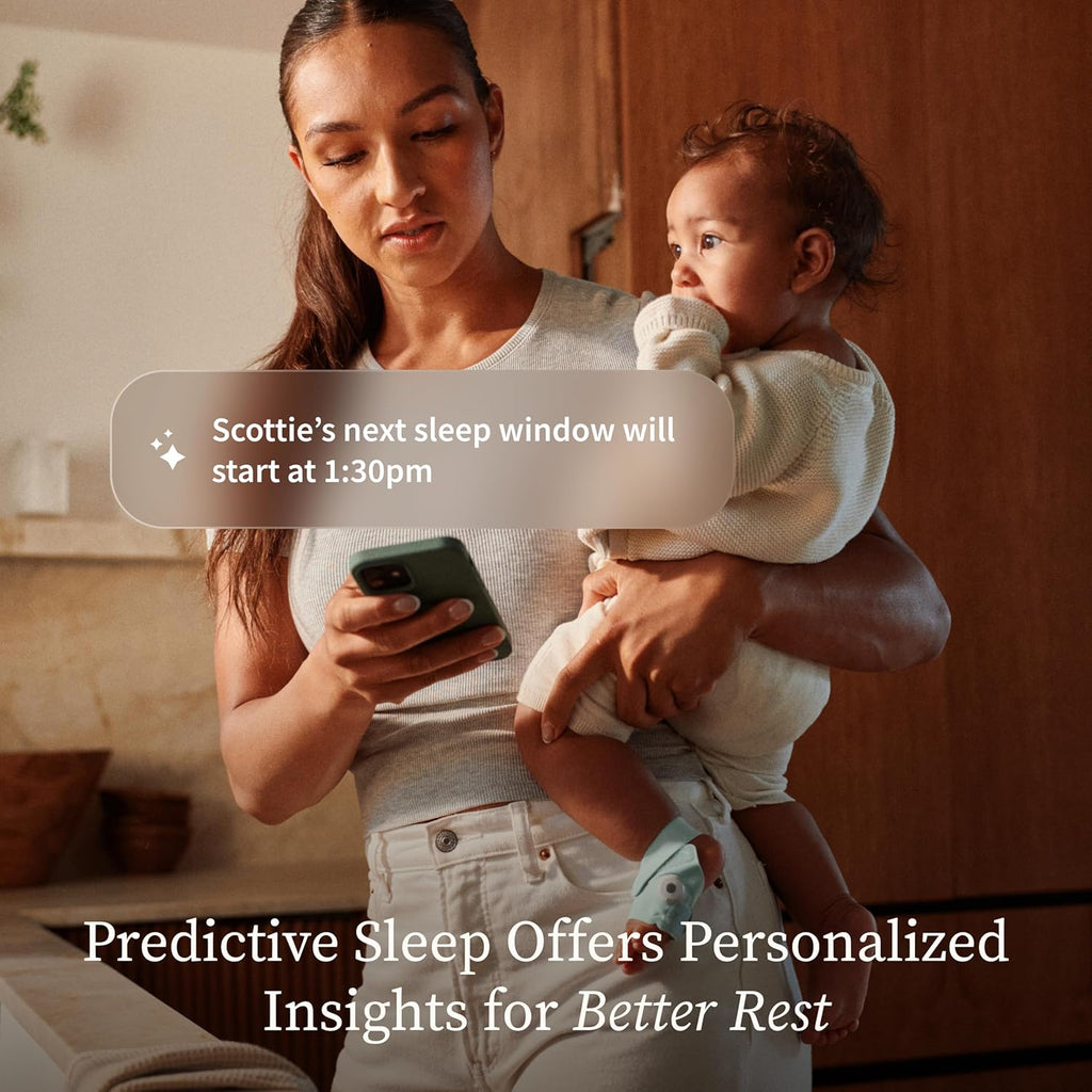 Owlet Dream Duo (Gen 3) Smart Baby Monitor Bundle - 2K HD Video, Alerts & Dream Sock for Oxygen, Heart Rate & Sleep Tracking | Health Insights via App