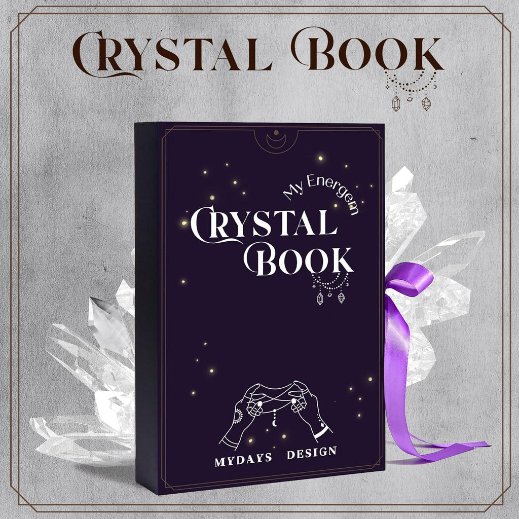 MYDAYS&DESIGN 2026 Crystal Advent Calendar - 12 Days of Zodiac Healing Crystals & Gemstones Gift Box for Women & Teens