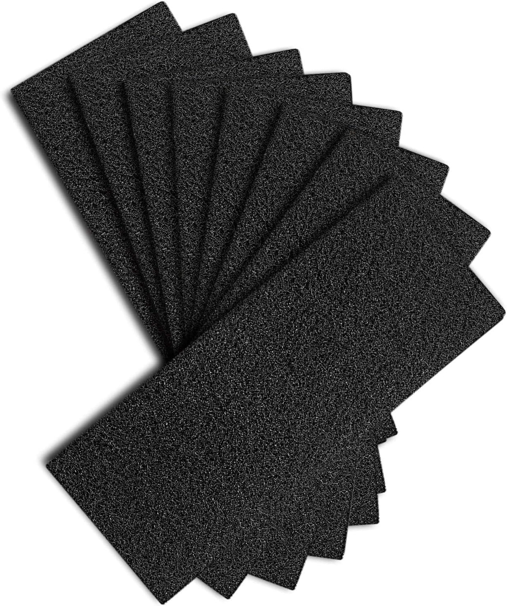 VEVA HEPA Replacement Filter - 2 HEPA Filters & 8 Activated Carbon Pre-Filters | 2+ Year Supply for Home & Office Air Purifier