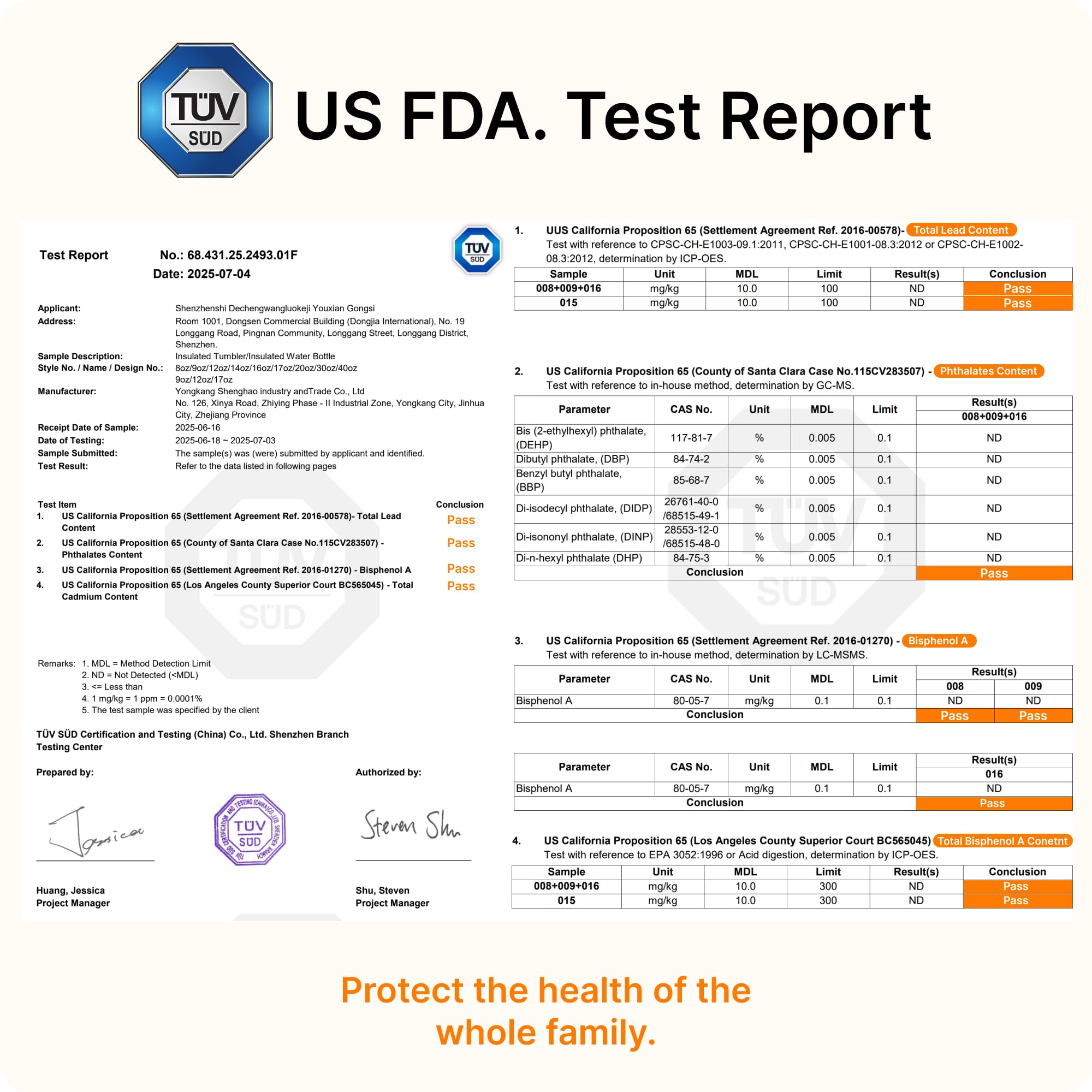 VINUR Insulated Tumbler with Handle 17 oz Stainless Steel Double Wall Vacuum Tumbler Travel Water Cup with Lid and Straw(Canyon Red-Navy)