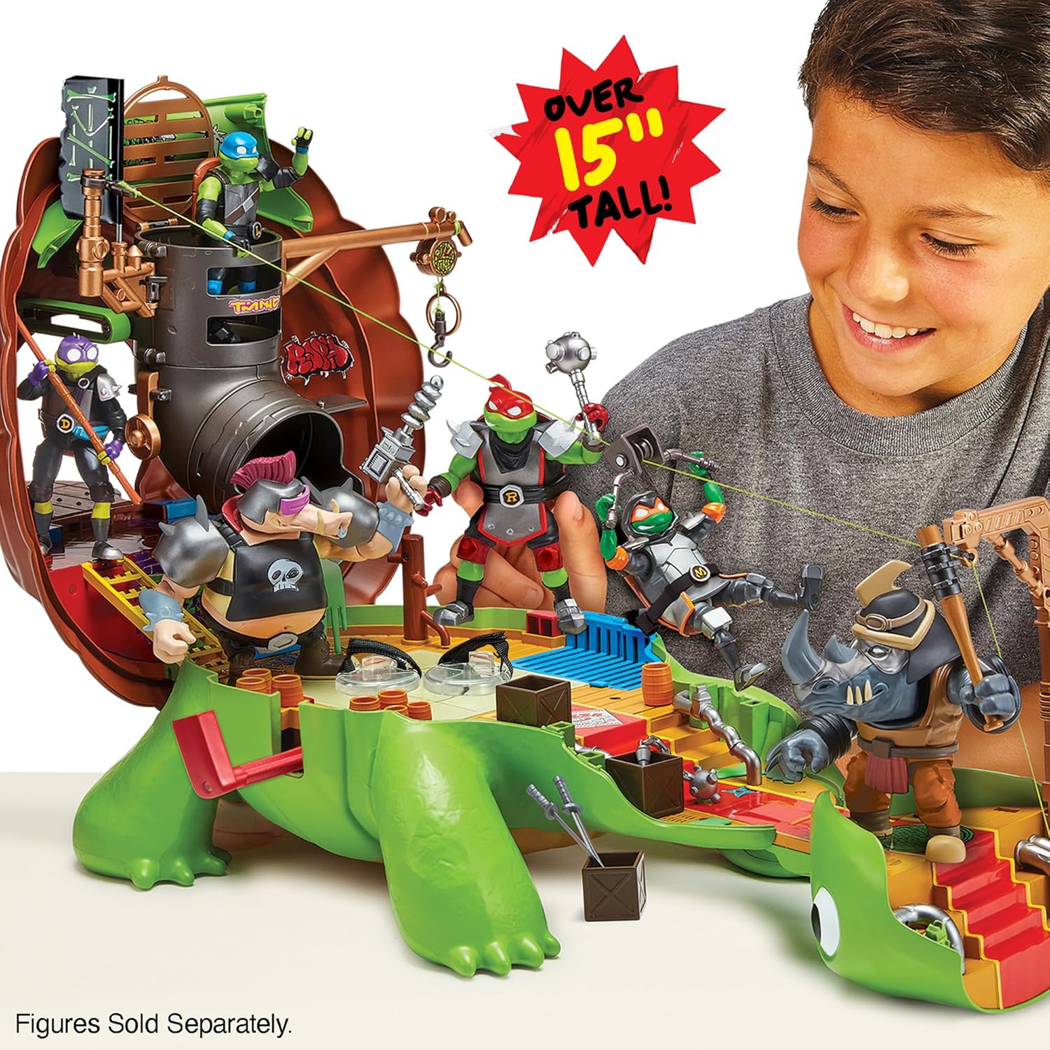 Playmates Toys Teenage Mutant Ninja Turtles Playset - Interactive Tales of The Pet Turtle