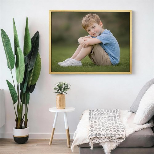 Custom Canvas Prints by [Your Brand] - Stunning Photo on Canvas (Gold, 11x14) | Perfect Wall Art for Home Decor & Gifts