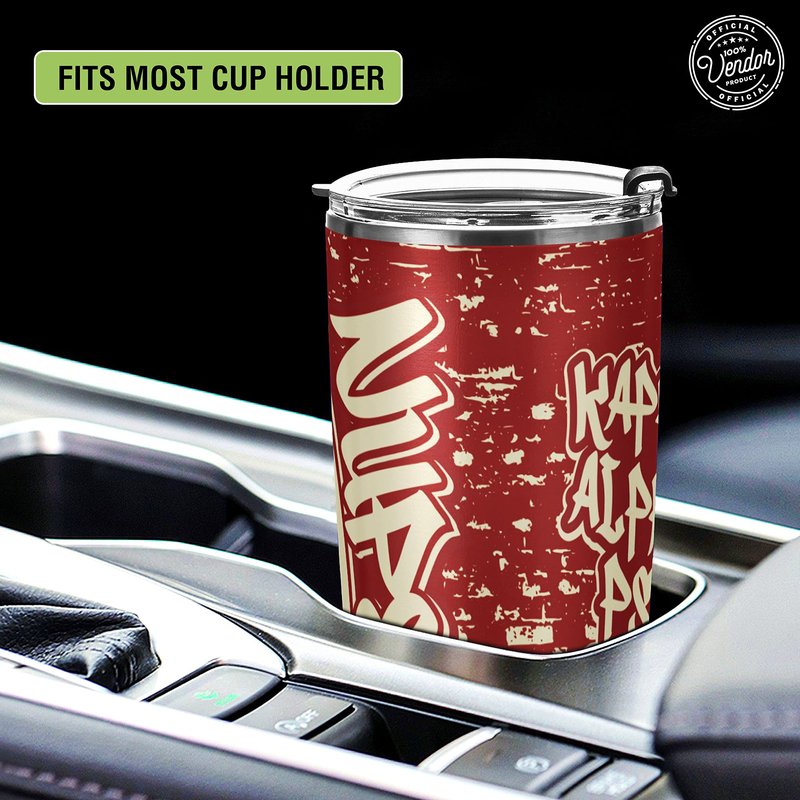 BBGreek Kappa Alpha Psi Fraternity Paraphernalia - Official Vendor - 20 oz Stainless Steel Insulated Tumbler - Nupes