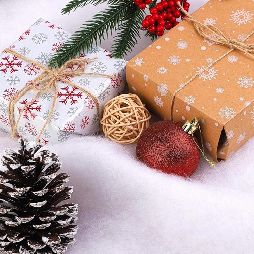 Fake Snow Blanket by [Brand Name] - 3 X 8 Ft Soft Fluffy Artificial Snow for Holiday Decor