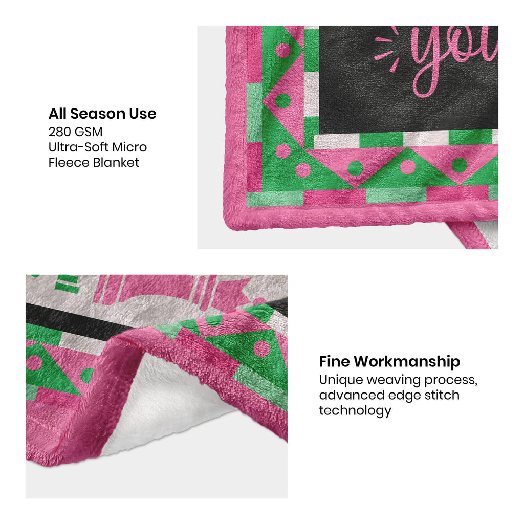 African American Sweet 16 Gifts for Girls, 16th Birthday Gifts for Black Girls, 16 Year Old Girl Birthday Gift Ideas, 16th Bday Decorations, Bday Presents for 16 Year Old Blanket 50"X60"