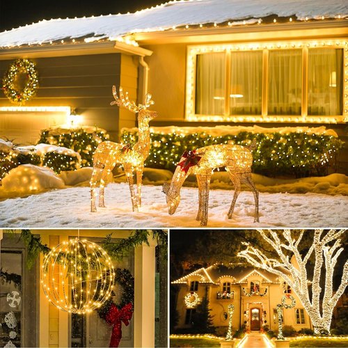 Mlambert Fairy Lights - 33FT Battery Operated with Remote & Timer | Waterproof 100 LEDs for Indoor/Outdoor Decor