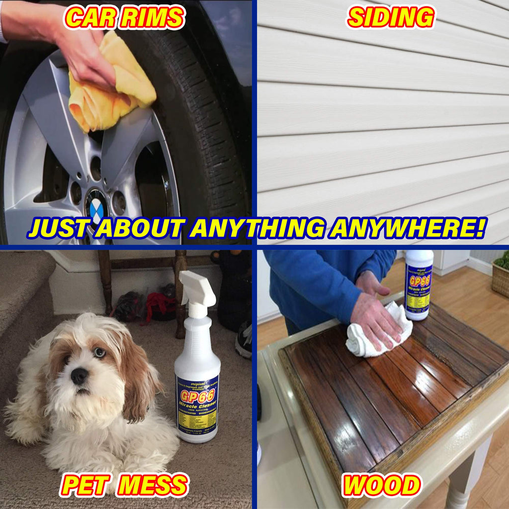 GP66 Green Miracle Cleaner- Gallon All-Purpose Heavy Duty Cleaner, Made in USA