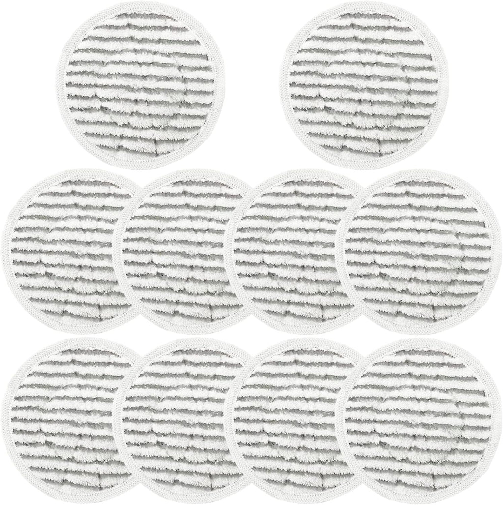 Shark S7001 Steam Mop Pads - 10 Pack Replacement Scrubbing Pads for S7001, S8201, S7000 Series