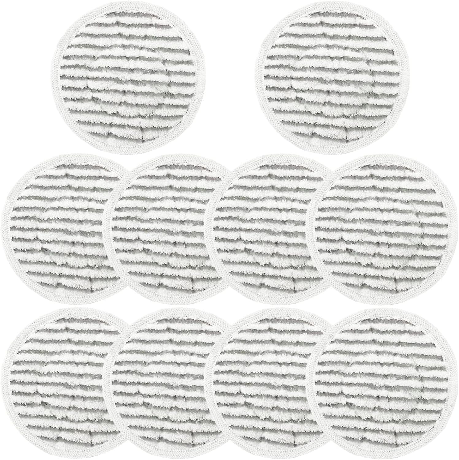 Shark S7001 Steam Mop Pads - 10 Pack Replacement Scrubbing Pads for S7001, S8201, S7000 Series