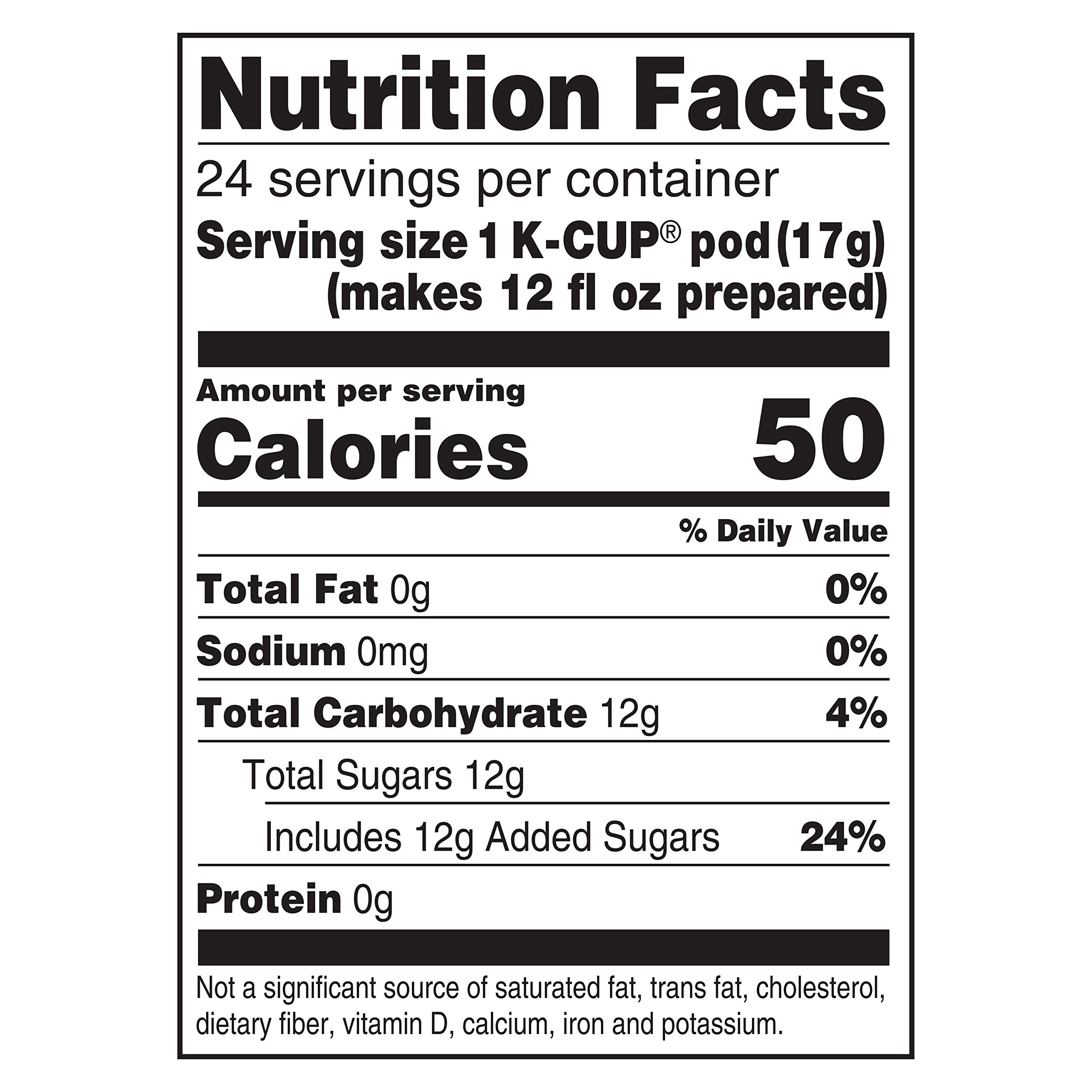 Lipton Iced Tea K-Cups, Southern Sweet Black Tea, 24 Total K-Cup Pods