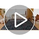 8x10 Washable Area Rug, Stain-Resistant Vintage Floral Carpet for Living Room
