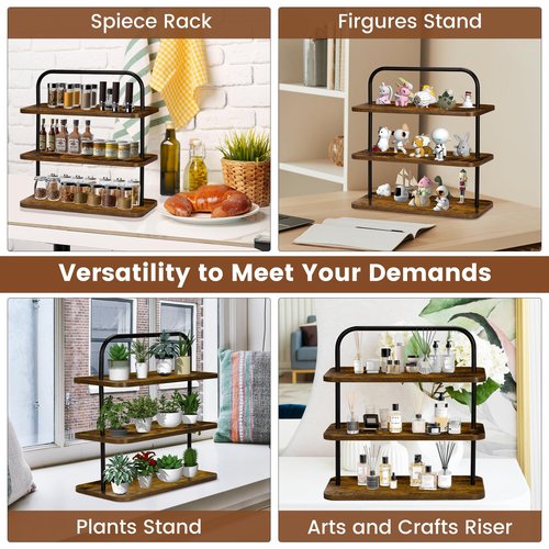 YestBuy Rustic Wood Cupcakes Stand for 50 Cupcakes at Parties