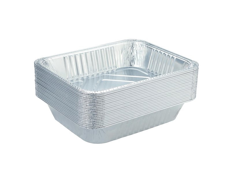 Waytiffer 9x13 Aluminum Pans - (30Pack) Disposable Foil Pans, Half Size Deep Steam Table Pans Extra Thick for Baking, Cooking, Roasting, Heating, Serving & Lining Steam-Table Trays