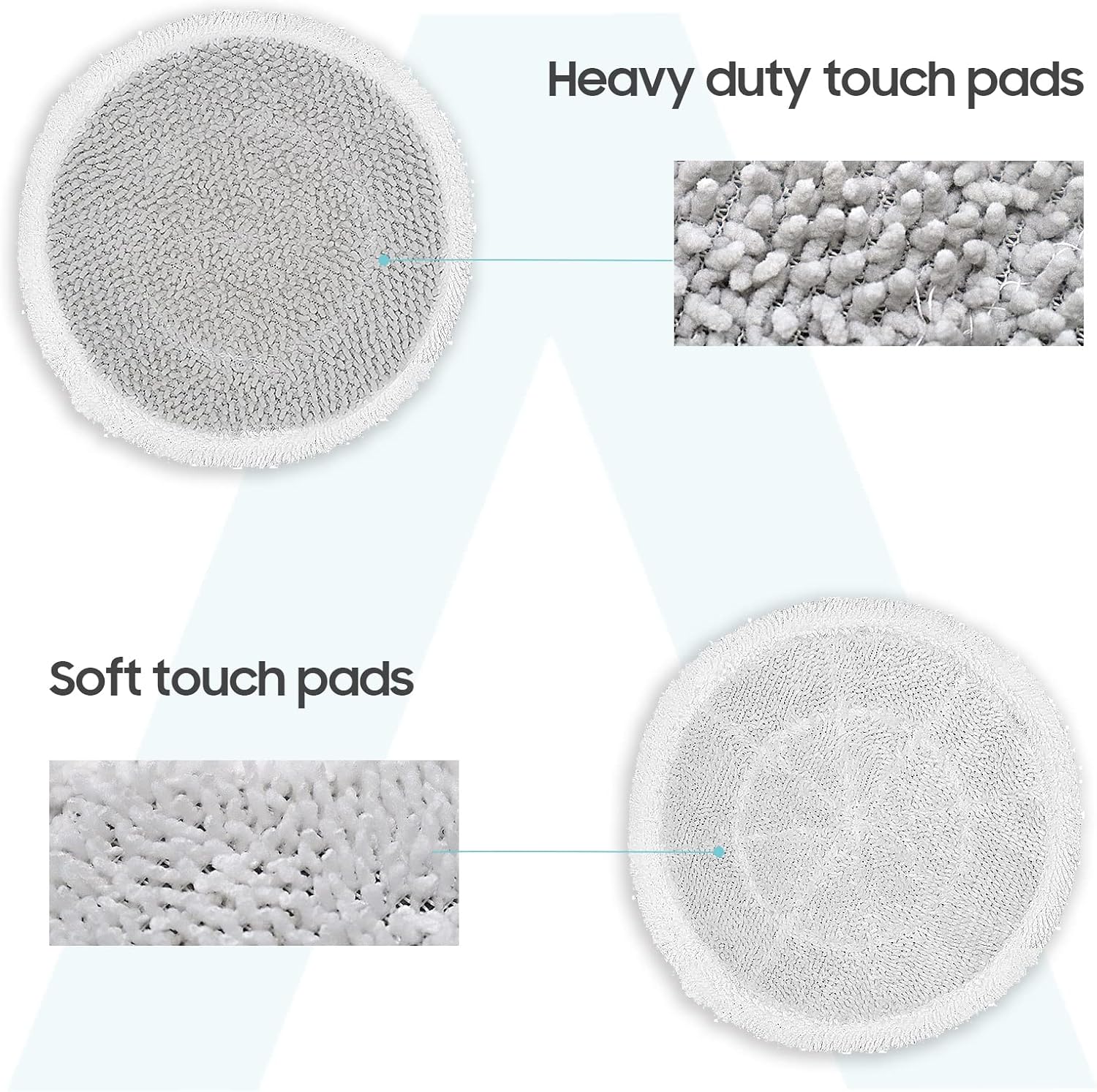 Skiennix Steam Mop Pads - Upgraded 8-Pack Replacement Kit for Shark S8201, S8001, S7001 | All-in-One Cleaning Solution